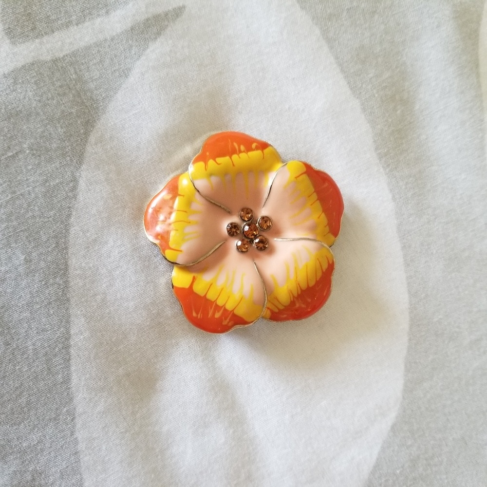 Enamel Brooch